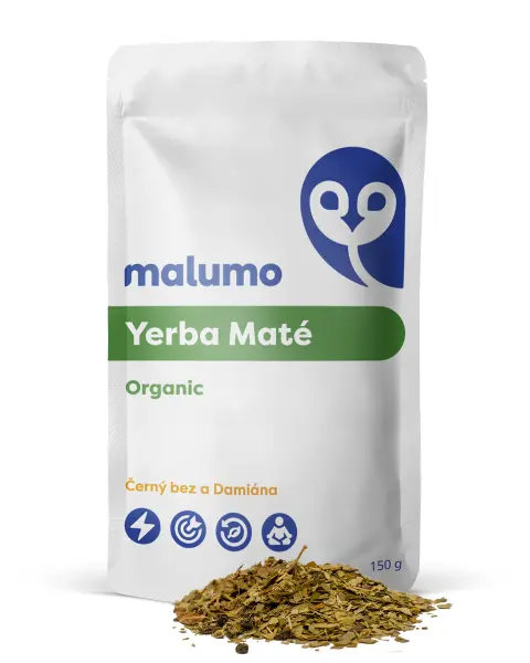 Yerba Maté - Černý bez a Damiána